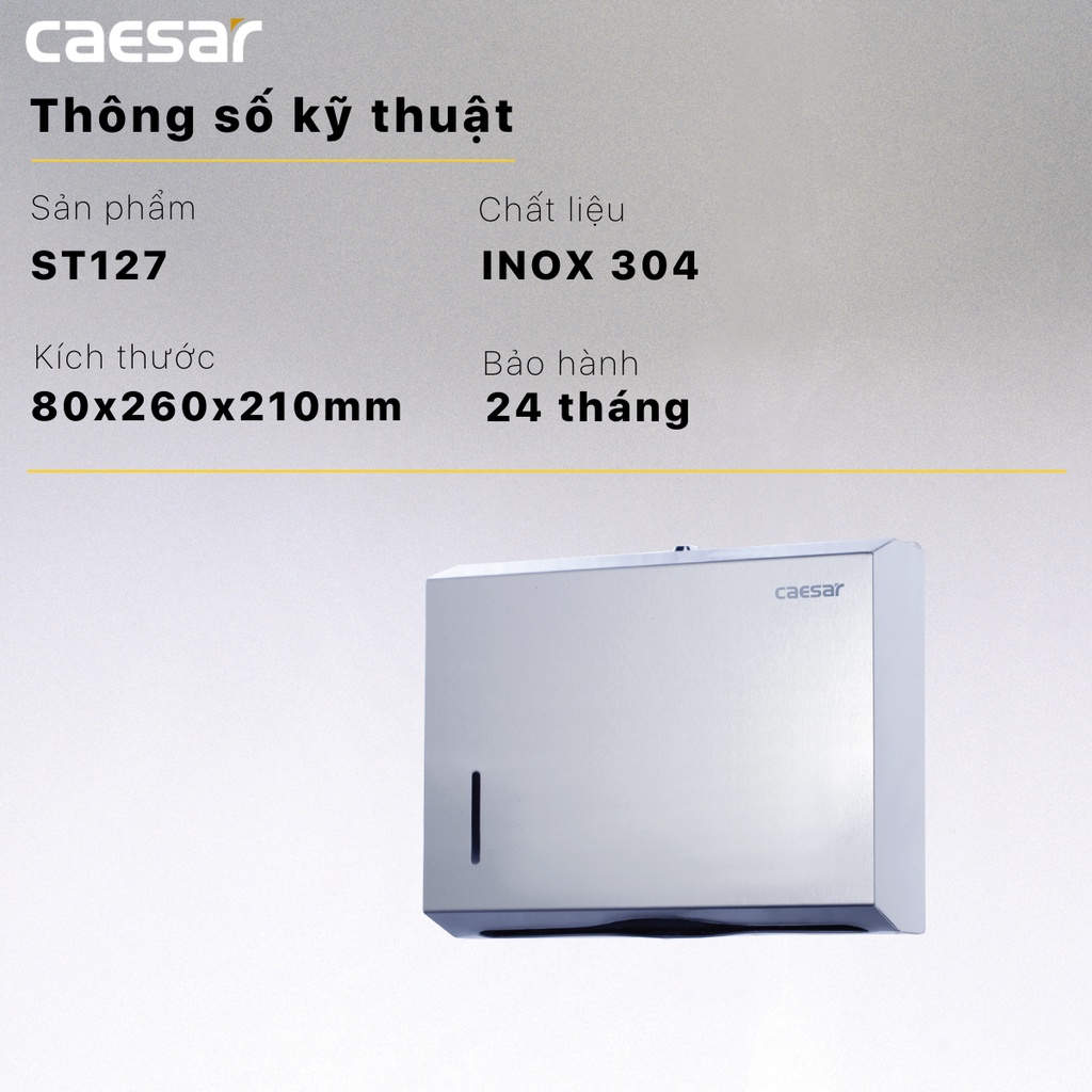 Hộp Giấy Lau Tay - ST127 Caesar