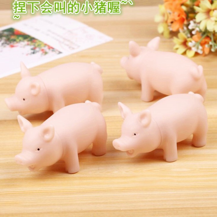 Heo dễ thương bóp mềm phát ra tiếng kêu vui nhộn