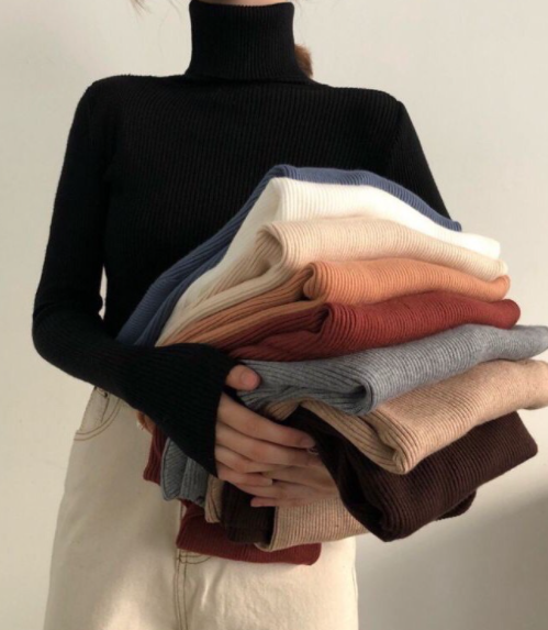 Áo len tăm body cổ lọ chất dày đẹp | BigBuy360 - bigbuy360.vn