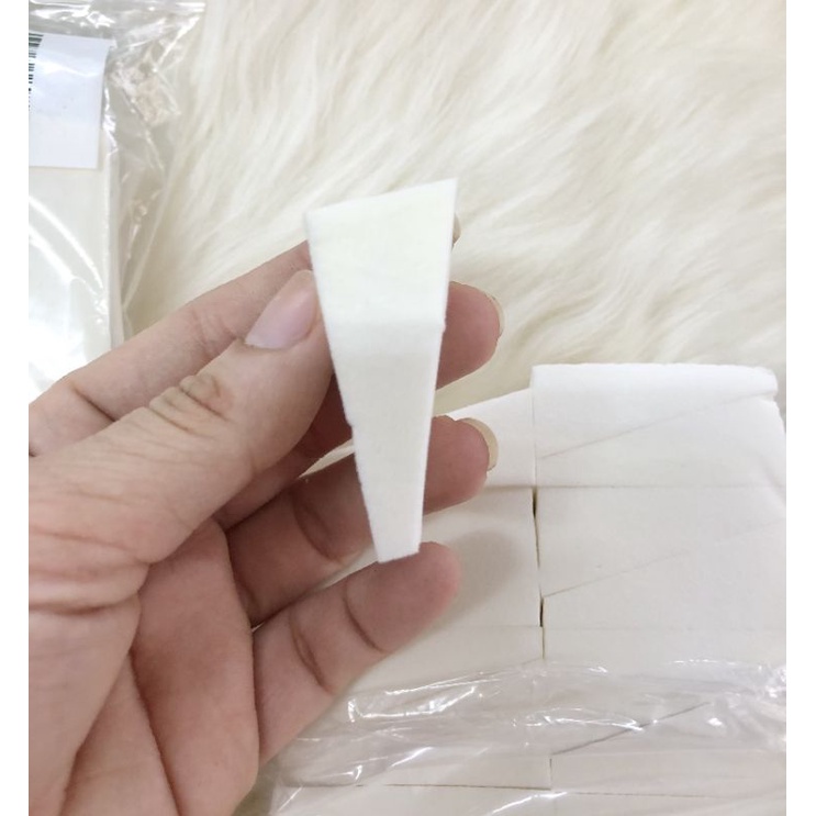 Bông mút tán kem nền 24 miếng Cosmetic Wedges
