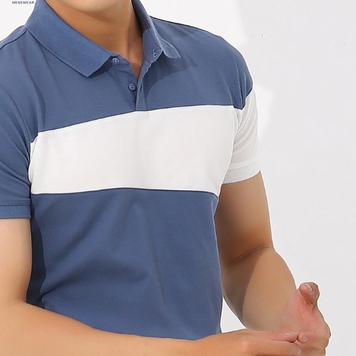 Áo Polo Nam Phối Cổ Bẻ GU CHẤT Vải Cá Sấu Cotton Xuất Xịn, Chuẩn Form Trẻ Trung, Thanh Lịch GUPL02
