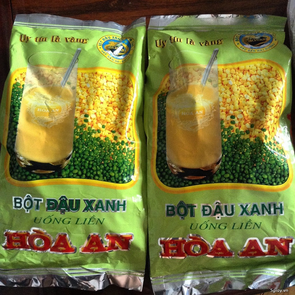 Bột Đậu Xanh Uống Liền Hòa An 500G