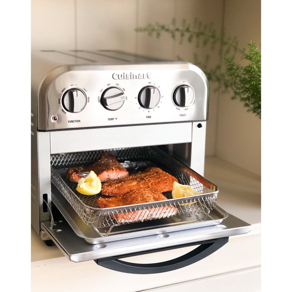 [BH 24 tháng] Lò chiên nướng không dầu Cuisinart Toa-28HK, 9 lít, 1500W | Cuisinart Compact Airfryer Toaster Oven