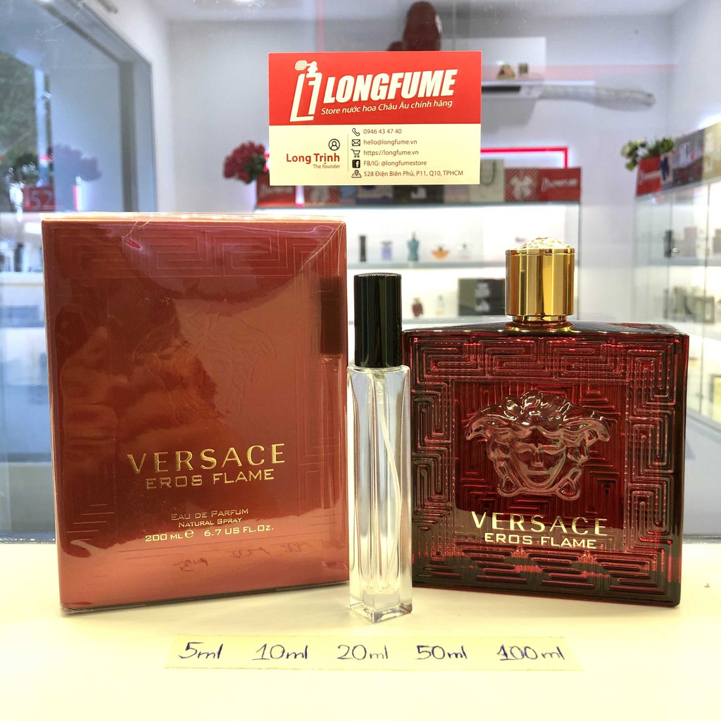 [Có Video] Mẫu thử nước hoa Versace Eros Flame For Man - Chiết nước hoa 5ml 10ml 20ml | BigBuy360 - bigbuy360.vn