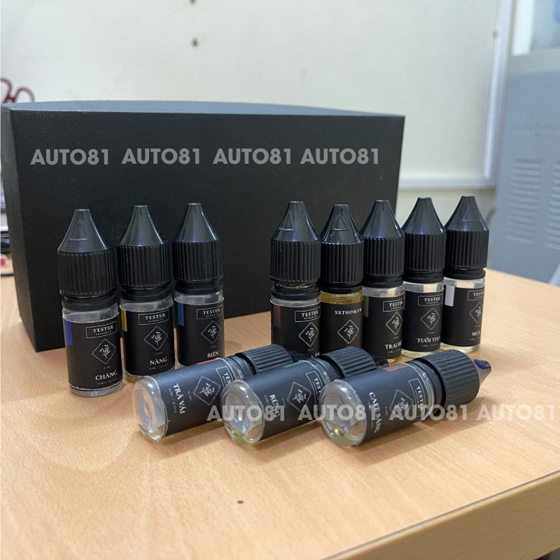 Tinh dầu nước hoa ô tô XETHOM cao cấp, tinh dầu thơm xe hơi 100% thiên nhiên