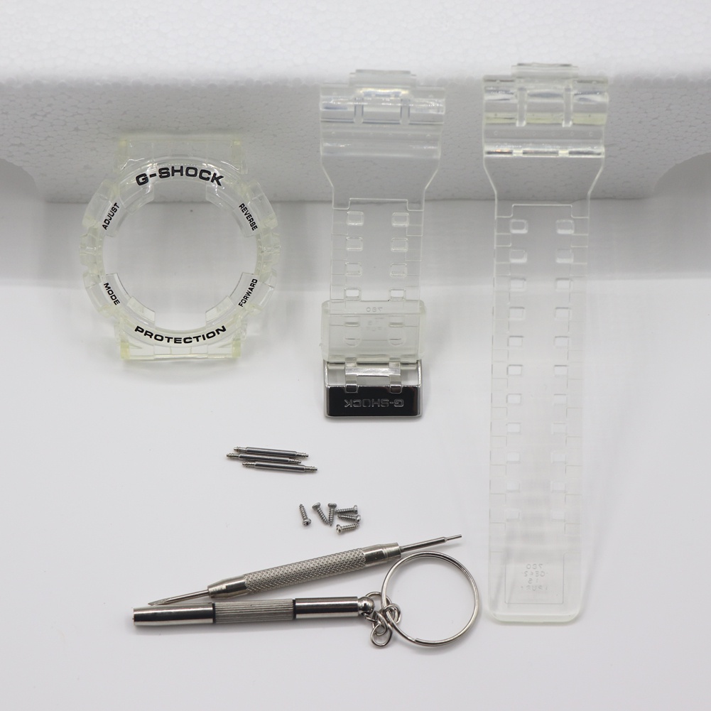 Dây Đeo Tpu Cho Đồng Hồ Casio G-Shock Ga110 110gb/ 100 / 120 Gd120 Gax-100