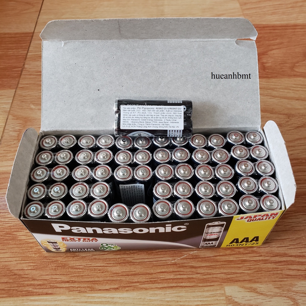Pin đũa AAA Panasonic NEO R03NT-2S chính hãng