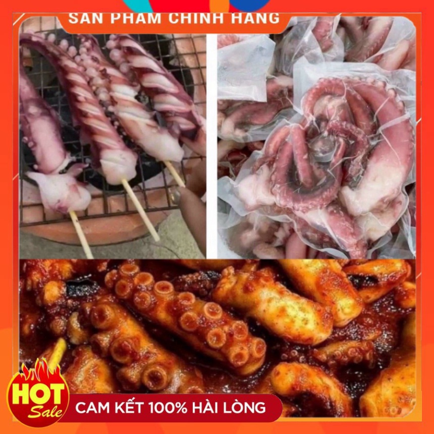 1kg Râu bạch tuộc khổng lồ giòn dai có thể bảo quản lâu chế biến nhiều món