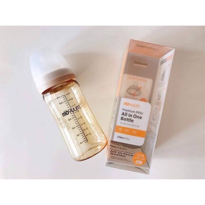 Bình sữa Moyuum 170ml và 270m nội địa Trung cho bé