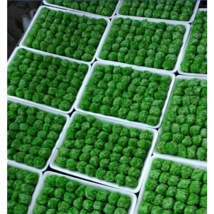 Cá viên tẩm cốm xanh, gói 35 viên