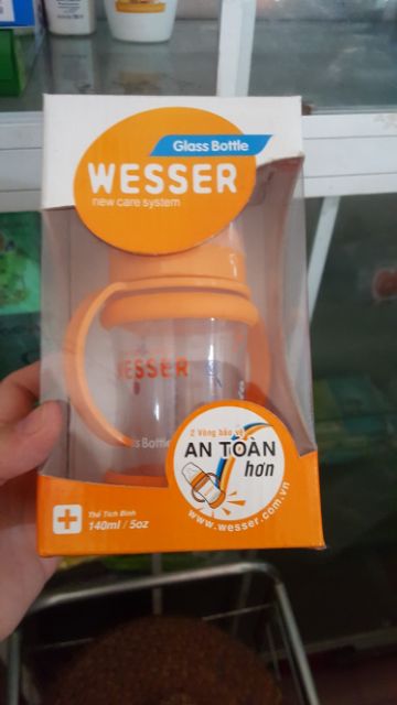 Bình wesser 140ml