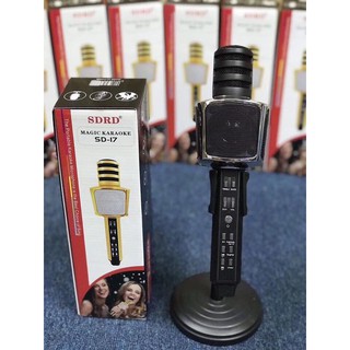Micro Karaoke bluetooth SDRD SD17 mẫu đẹp sang