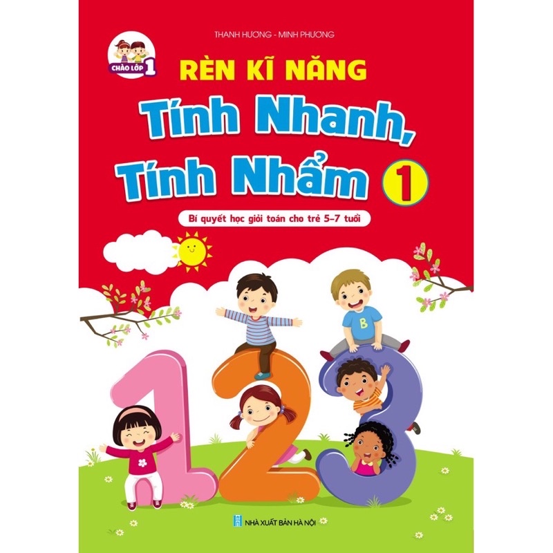 Sách - Combo Rèn kĩ năng Cộng trừ trong phạm vi 100 &amp; Tính nhanh, tính nhẩm - bé 5 -7 tuổi (2 quyển)