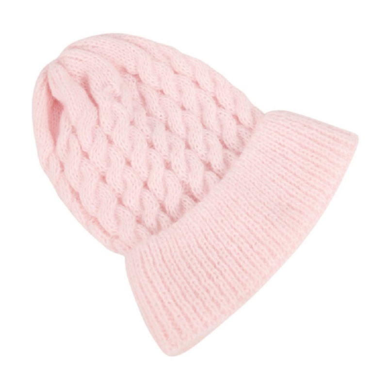 Mũ Beanie Đan Len Giữ Ấm Thời Trang Thu Đông Cho Bé 2-6 Tuổi