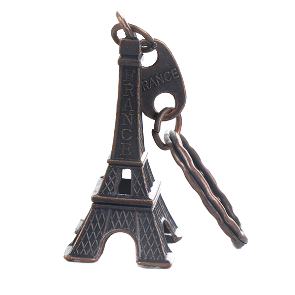 Móc Khóa Hình Tháp Eiffel Phong Cách Cổ Điển