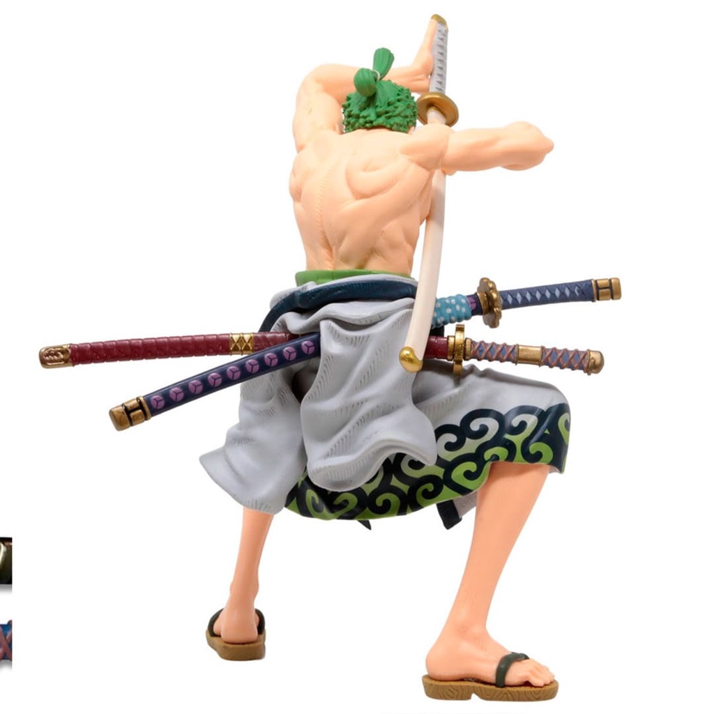 Mô hình One Piece Roronoa Zoro 20cm WORLD FIGURE COLOSSEUM 3 SUPER MASTER STARS PIECE OPBP01