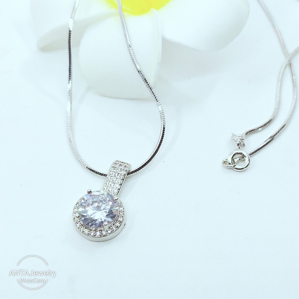 Dây chuyền cao cấp đính đá pha lê sang trọng ANTA Jewlery - ATJ5501-D