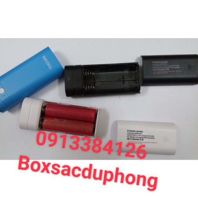 Box sạc 2 cell ra 5V/2.5A bản mới 2018 | BigBuy360 - bigbuy360.vn