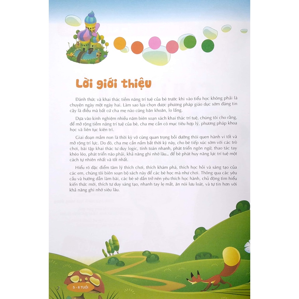 Sách  - Đánh Thức Tiềm Năng Trí Tuệ - Chú Tâm Sáng Tạo (5-6 Tuổi) (Tái Bản)(Sư Đan, Hà Tinh- Văn Lang)