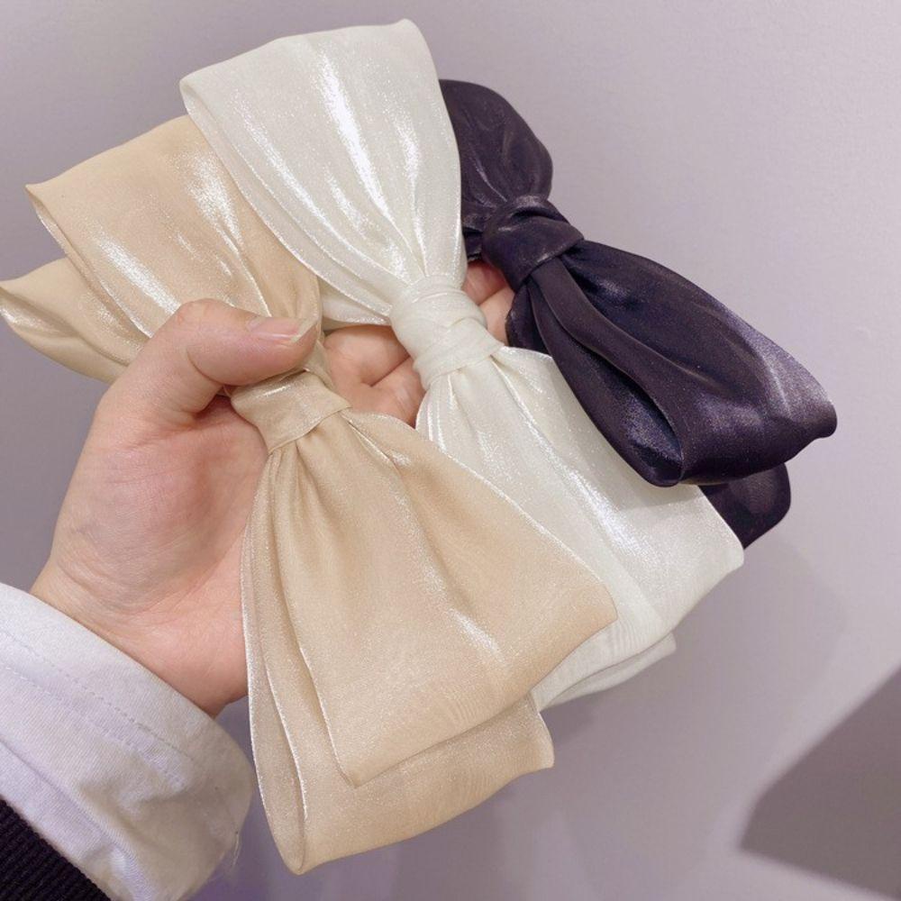 Kẹp Tóc Vải Lưới Lấp Lánh Thời Trang Cho Nữ