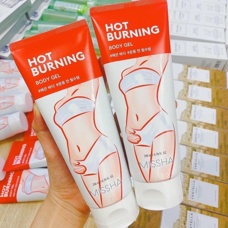 Kem Tan Mỡ Missha Hot Burning Perfect Body Gel 200ml