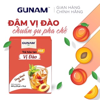 Dây trà hoà tan vị đào gunam