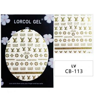 Sticker decal dán móng mã CB-113