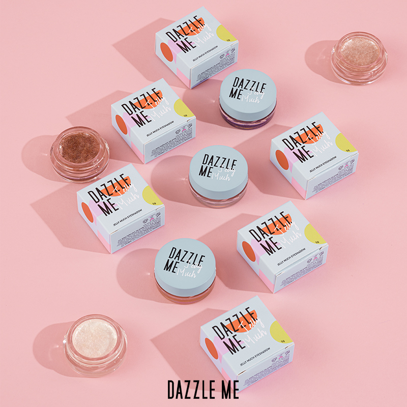 Phấn Nhũ Dạng Thạch Dazzle Me Nhiều Màu Tùy Chọn Kích Thước 4.5 * 4.3 * 2.4 Hộp 30g