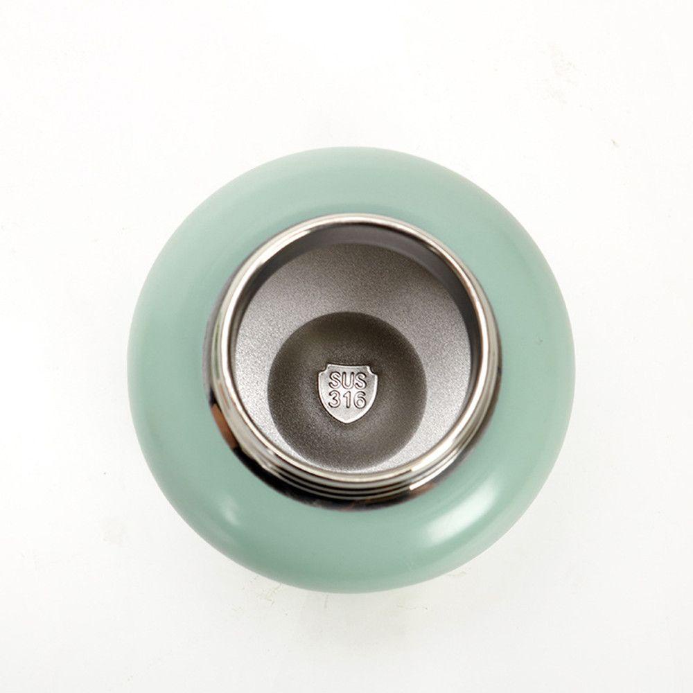 Bình Nước Giữ Nhiệt 600ml Bằng Thép Không Gỉ Có Ống Hút Và Dây Đeo