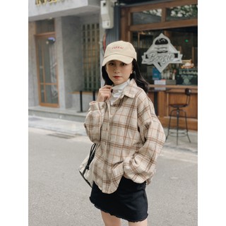 Áo sơ mi dạ kẻ SA395 1994closet