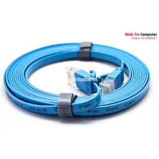 Dây cáp mang bấm sẵn CAT 6 UTP DTECH 1.8M (DT-67F18)