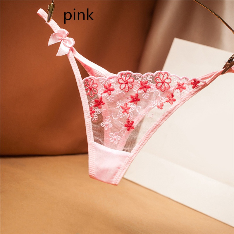 Quần Lót Lọt Khe Vải Lưới Xuyên Thấu Thêu Họa Tiết Thời Trang Quyến Rũ Cho Nữ | BigBuy360 - bigbuy360.vn