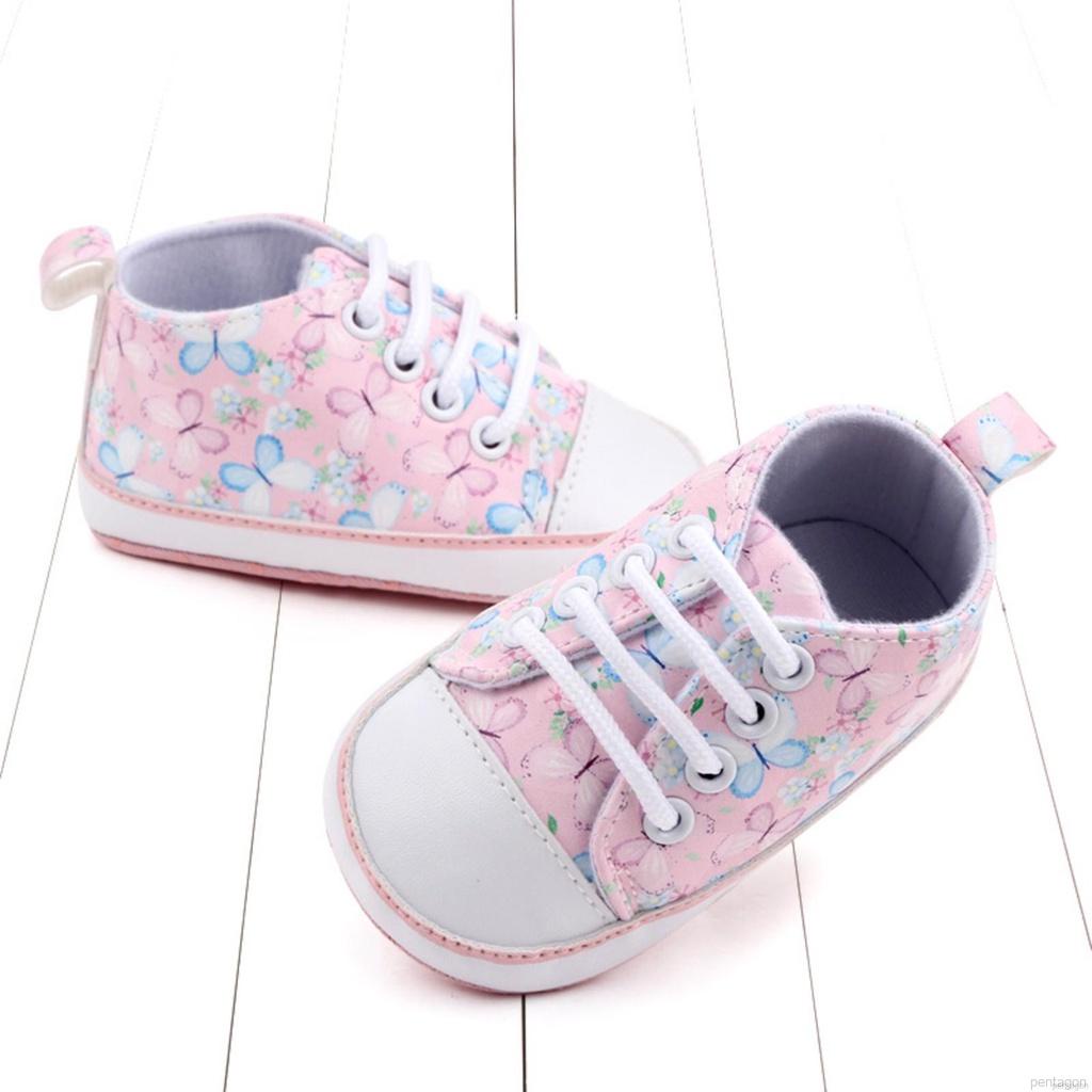 Giày thể thao đế mềm chống trượt cho trẻ nhỏ từ 0-18 tháng tuổi