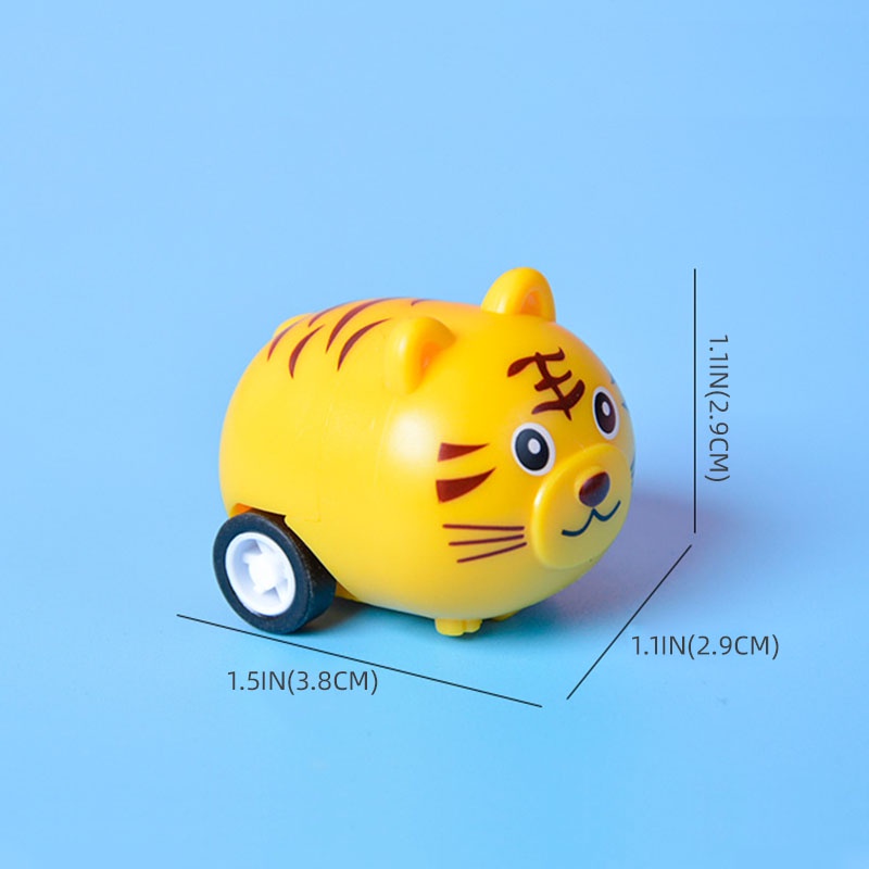 Đồ Chơi Xe Kéo Hình Động Vật Dễ Thương Cho Bé 2-6 Tuổi