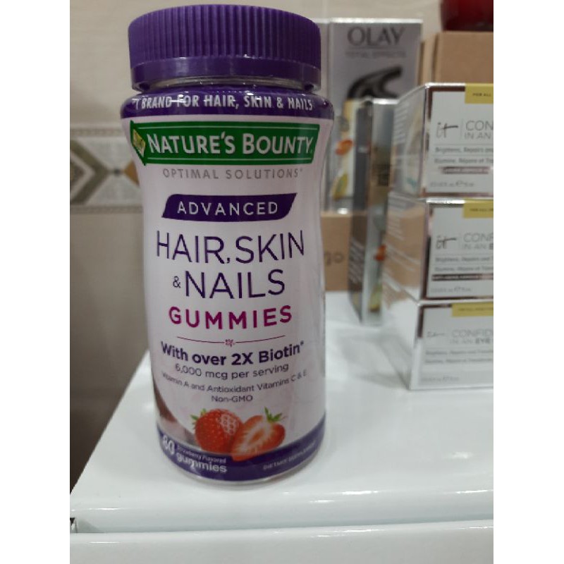 Hair skin & Nail Gummies hộp 80 Viên | Thế Giới Skin Care