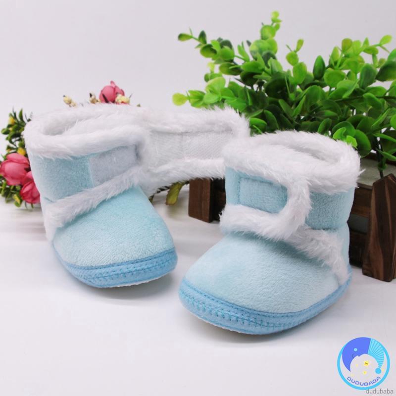 Giày bốt cổ cao đế mềm chống trượt thời trang cho bé từ 0-18 tháng tuổi