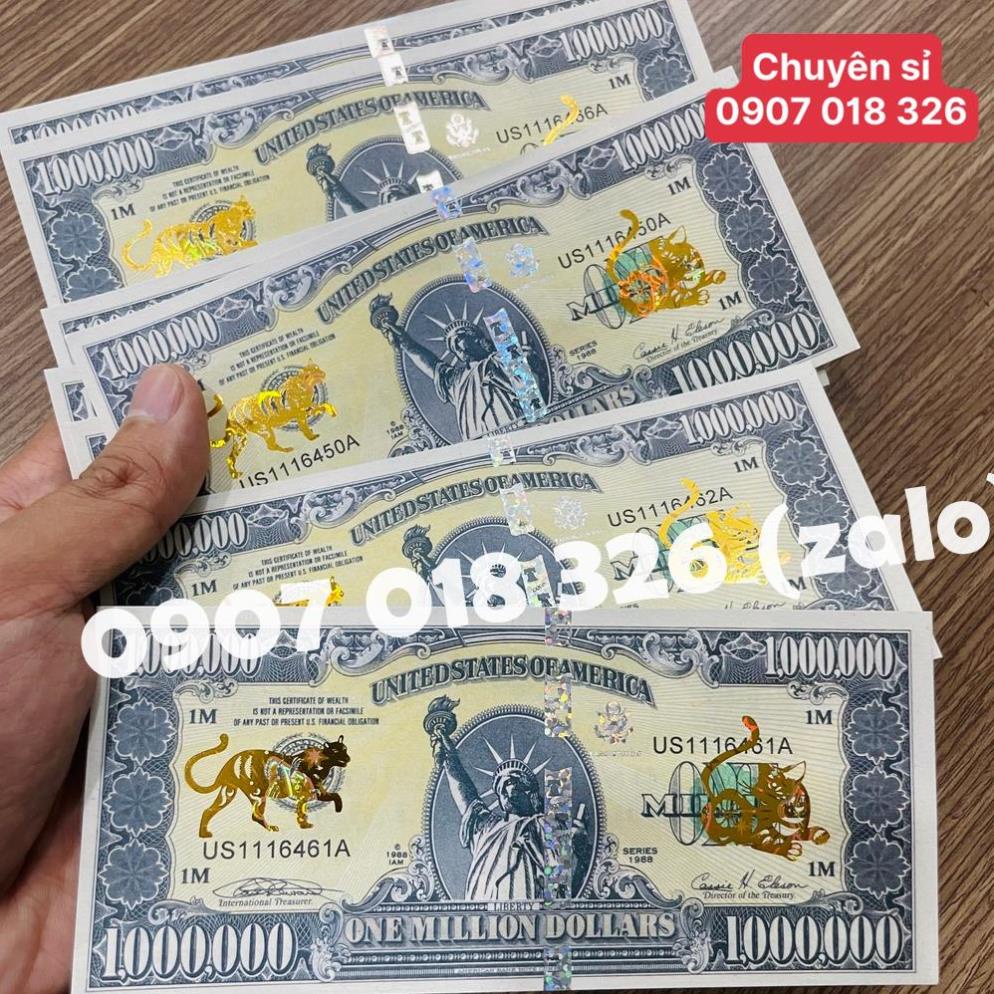 Tiền Kỉ Niệm Triệu Đô Mỹ Mạ Vàng Con Mèo, 1 Triệu Usd Có Bảo An, Lì Xì Tết 2023 Rất Tuyệt
