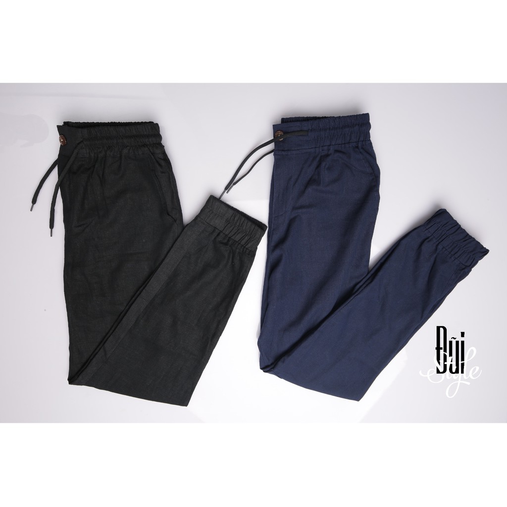 QUẦN JOGGER ĐŨI LINEN ( NHIỀU MÀU ) | BigBuy360 - bigbuy360.vn