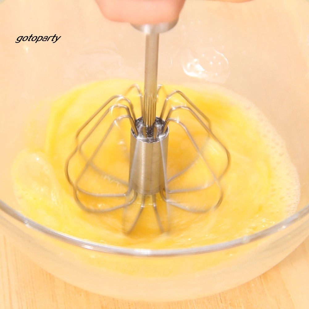 Dụng Cụ Đánh Trứng Bán Tự Động Bằng Thép Không Gỉ Tiện Dụng Cho Nhà Bếp