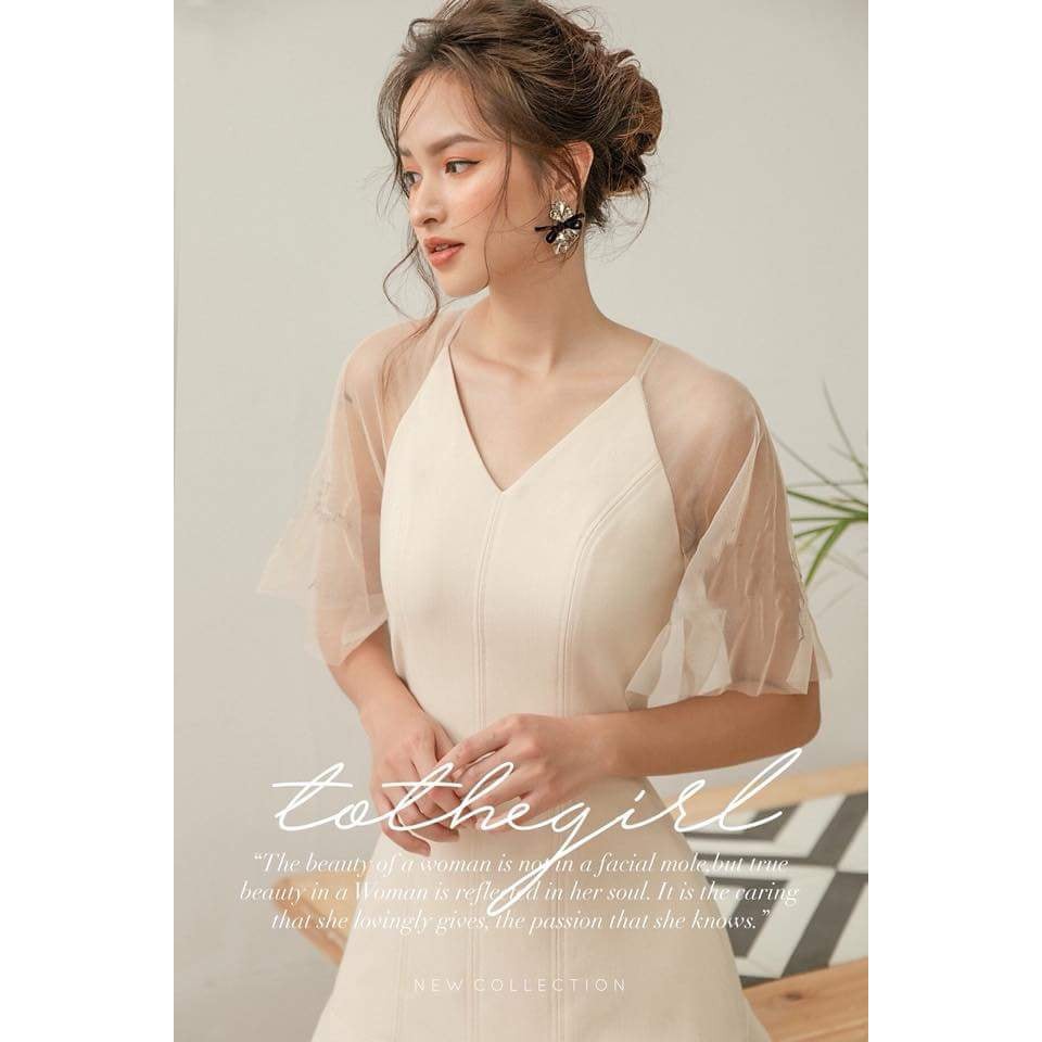 FREESHIP ĐƠN 99K_Đầm đuôi cá dự tiệc phối tay lưới | BigBuy360 - bigbuy360.vn