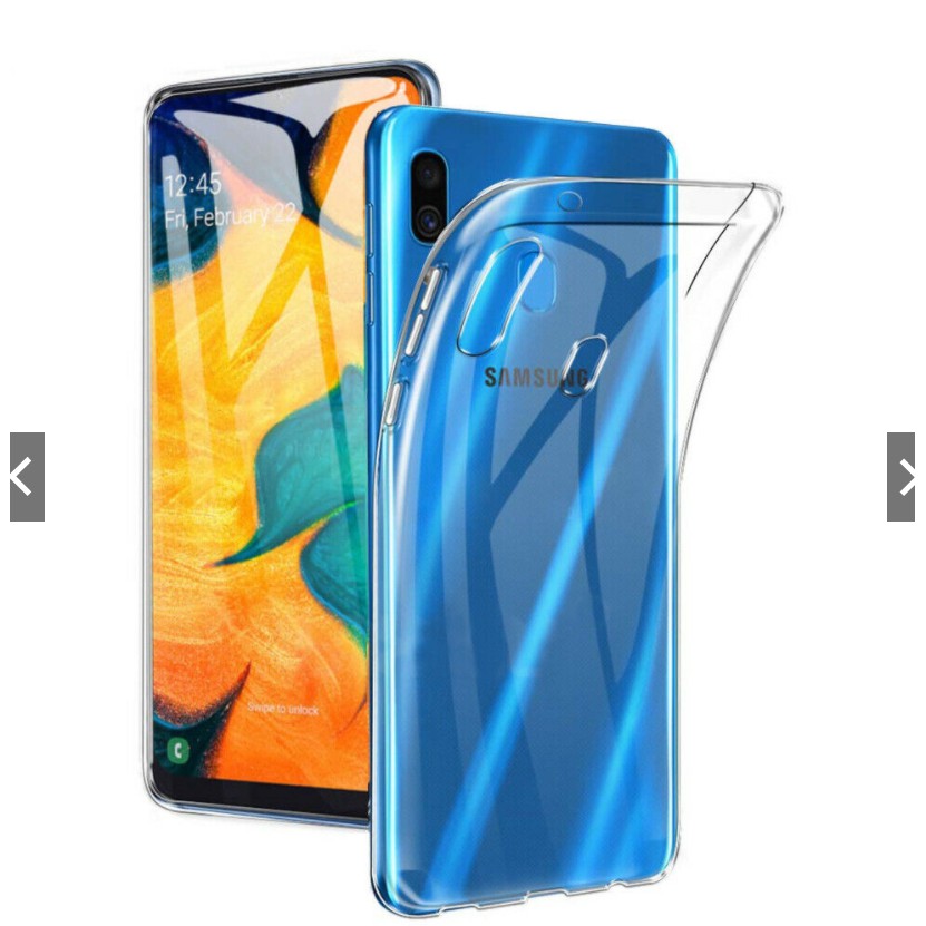 Ốp điện thoại bằng nhựa mềm trong suốt cho Samsung A10 A20 A30 A40 A50 A70 M10 M20 M30.