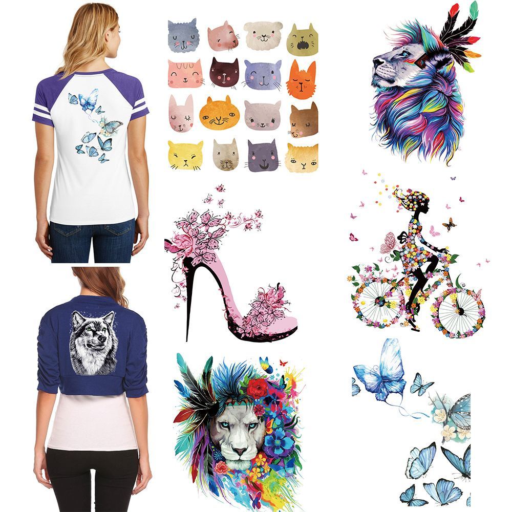 Miếng dán ủi quần áo hình hoạt hình dễ thương