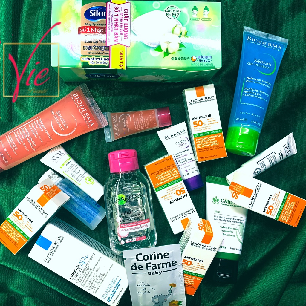 Mẫu Sản Phẩm Dùng Thử  và Đi Du lịch 1 SAMPLE NGẪU NHIÊN CARYOPHY - SVR  -  LAROCHE POSAY - BIODERMA - AVENE