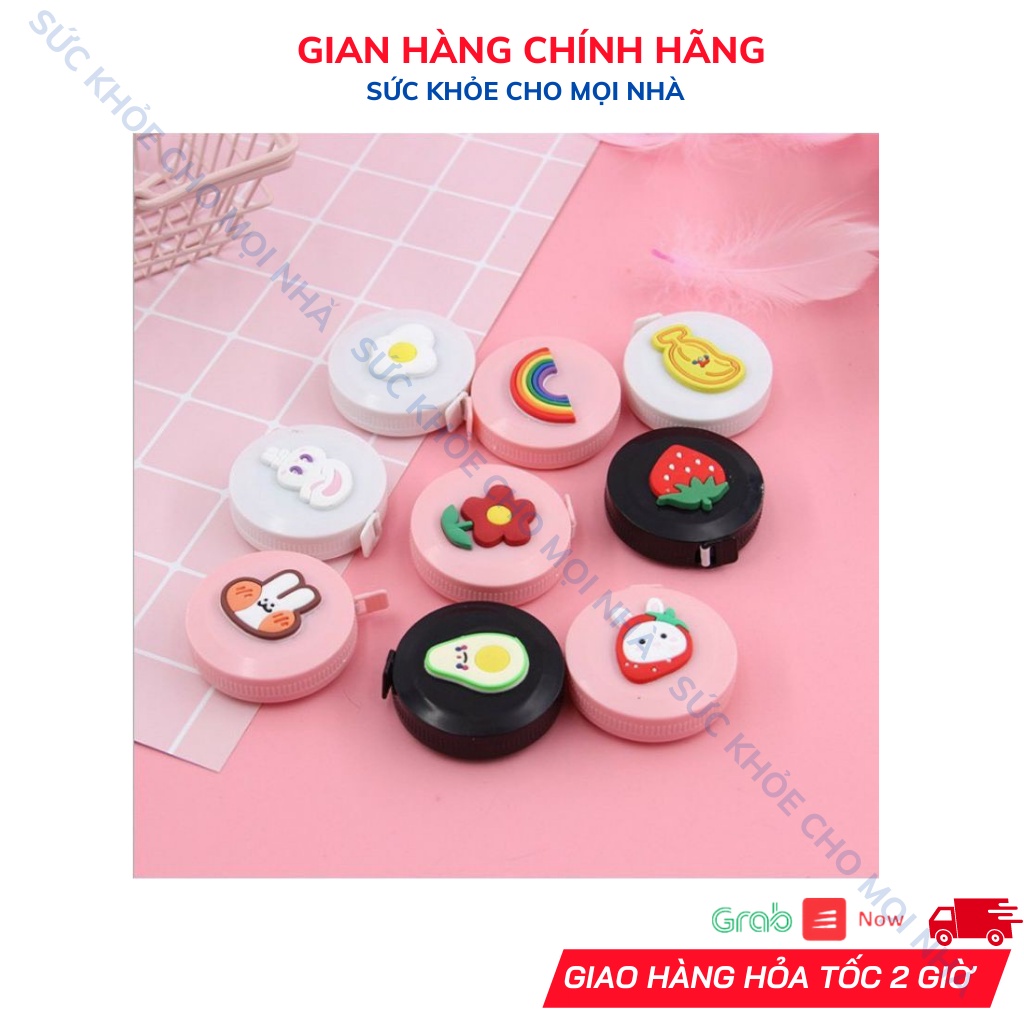 Thước Cuộn Dây Mini 150cm, Thước Đo Chiều Cao Cho Bé Ngỗ Ngĩnh,Đáng Yêu. Suckhoechomoinha