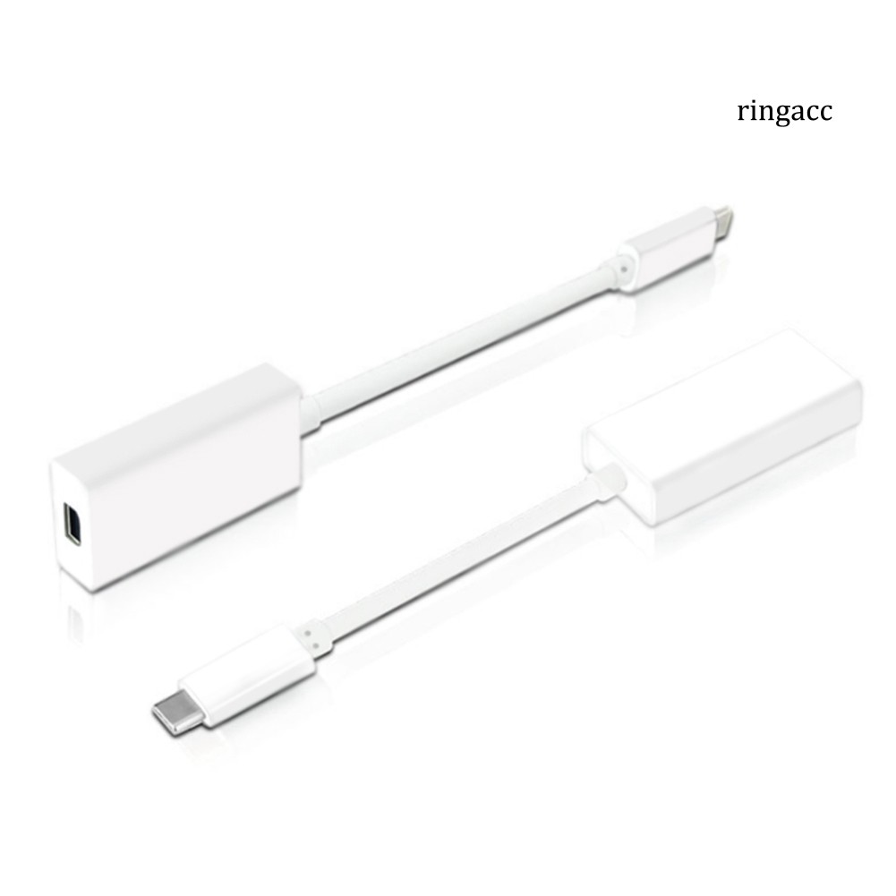 Đầu Chuyển Đổi Từ Usb 3.1 Type C Sang Mini Displayport Dp 4k Cho Macbook 1080p