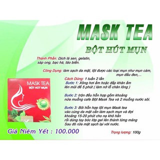 Bột lột mụn trà xanh