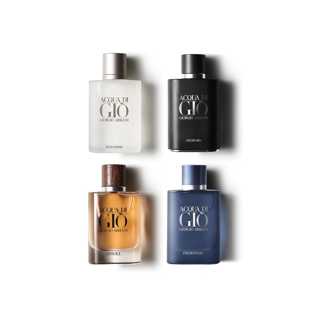 Nước hoa chính hãng Men's Acqua di Giò Absolu EDP 5ml/10ml/20ml (HÀNG CÓ SẴN)