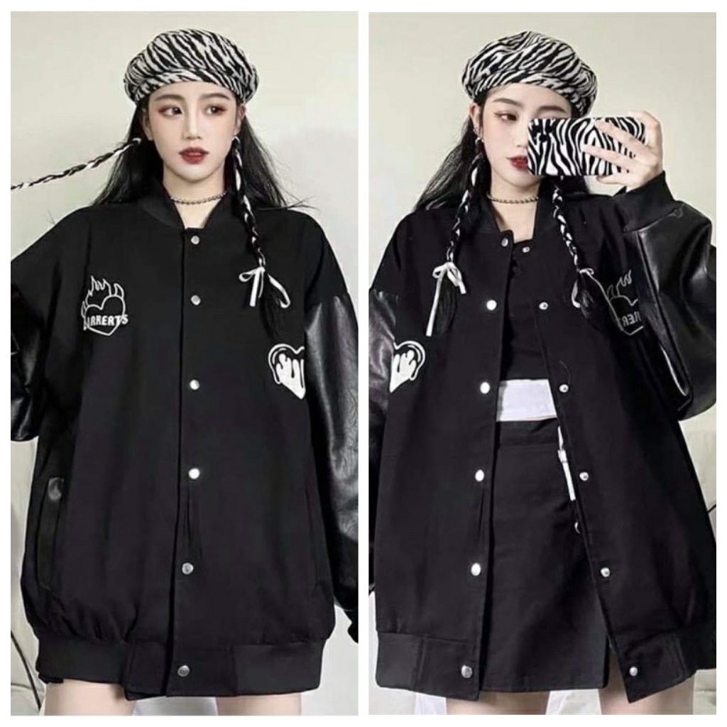 Áo khoác bomber LARKER Unisex Áo khoác dù cá tính - CUTE_ZOO
