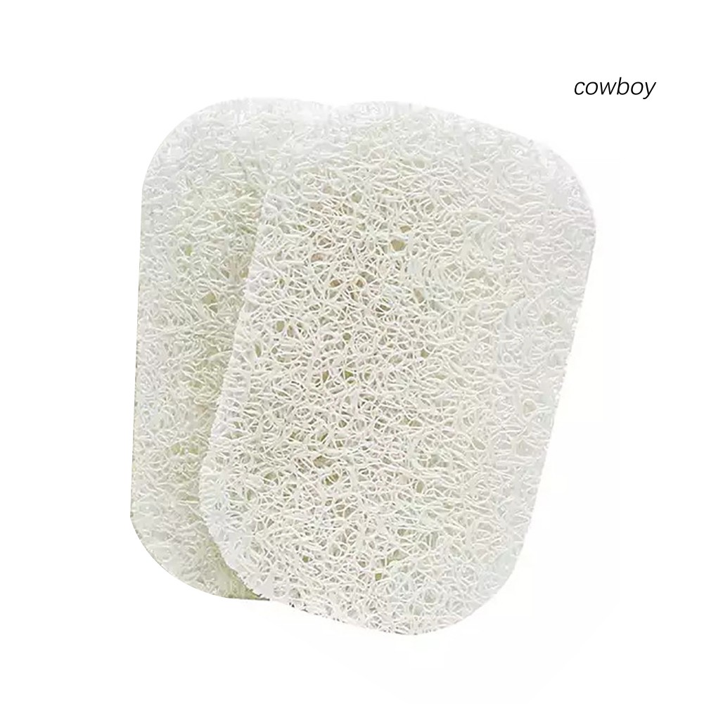 Set 2 Giá Đỡ Xà Phòng Bằng Nhựa Pvc Chống Trượt Tiện Dụng