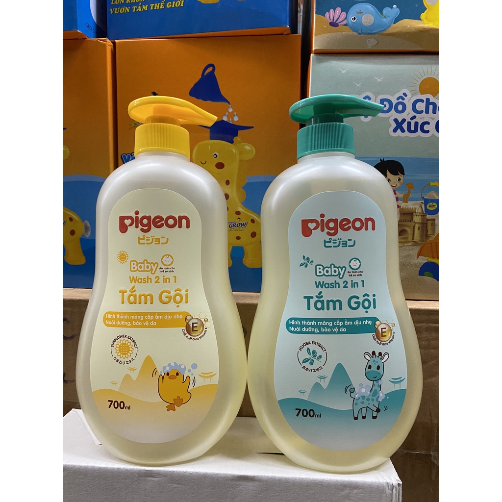 Sữa tắm gội Pigeon 2 trong 1 dành cho trẻ em